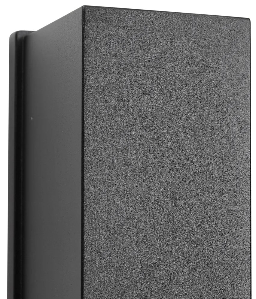 Wandlamp zwart magnetisch incl. LED oplaadbaar - Baleno