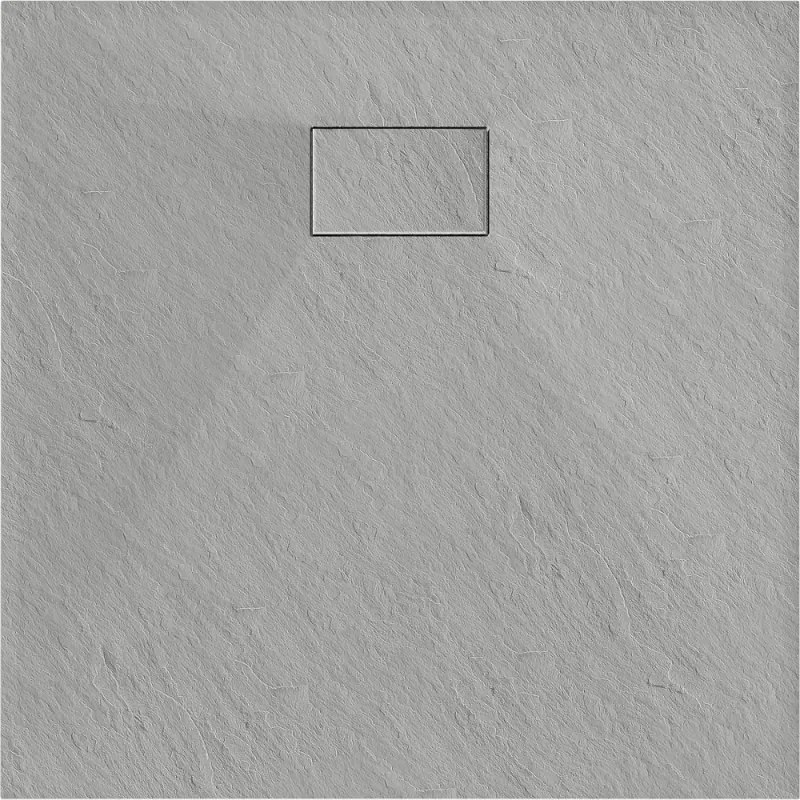 Mexen Hugo vierkante SMC douchebak 80 x 80 cm, grijs - 42618080