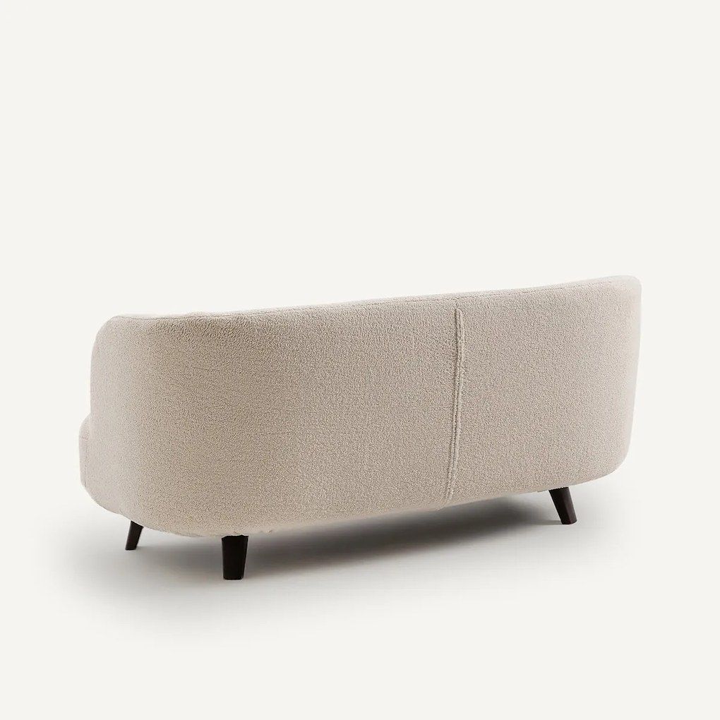 XS polyester bouclé bank, Rosebury, ontwerp Emmanuel Gallina