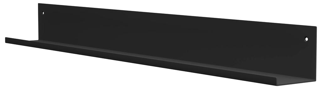 Stalen planchet 100 - Mat zwart - 100x10cm (bxd)