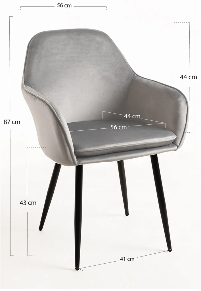 Chic Zwarte Stoel