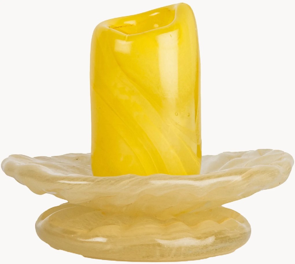 Mondgeblazen kandelaar Lara XS