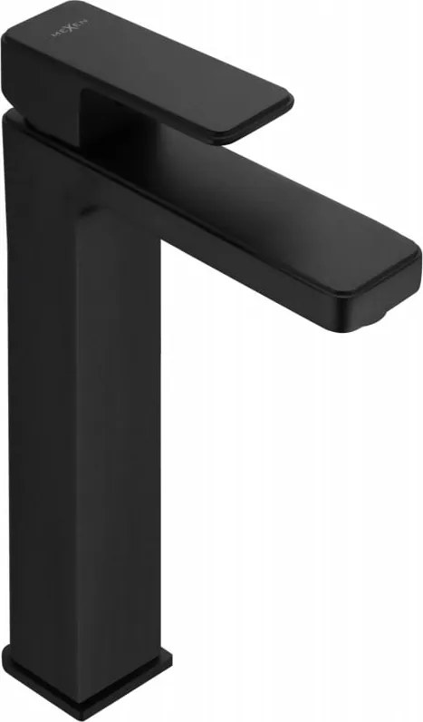 Mexen Mino hoge wastafelkraan, zwart - 72410-70