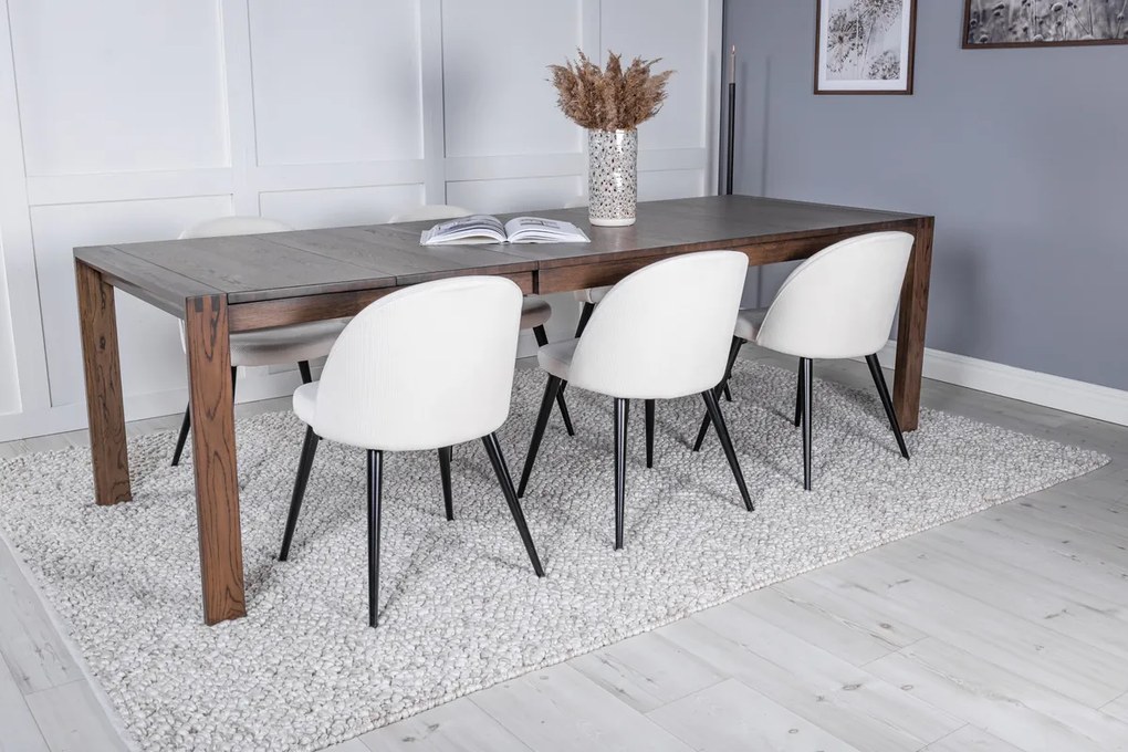 Jörn Uitschuifbare Eettafel - Lena - 170/250x95 cm - Eiken - Jörn