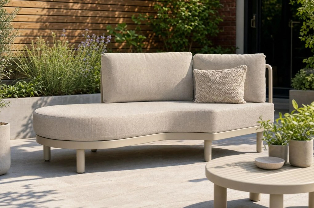 Loungeset tuin 5 personen Rope Zand/Beige  Santika Furniture Santika