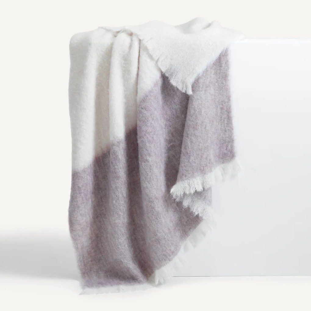 Tweekleurige plaid van wol en polyamide, Tzara