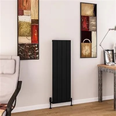 Eastbrook Charlton radiator 35x120cm aluminium 775W zwart mat