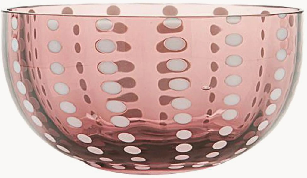 Handgemaakte kleine glazen schalen Perle, 6-delig