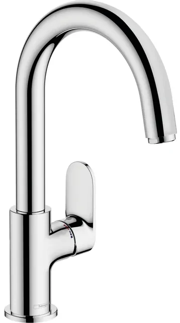Hansgrohe Vernis Blend wastafelkraan uitloop draaibaar m/waste chroom 71554000