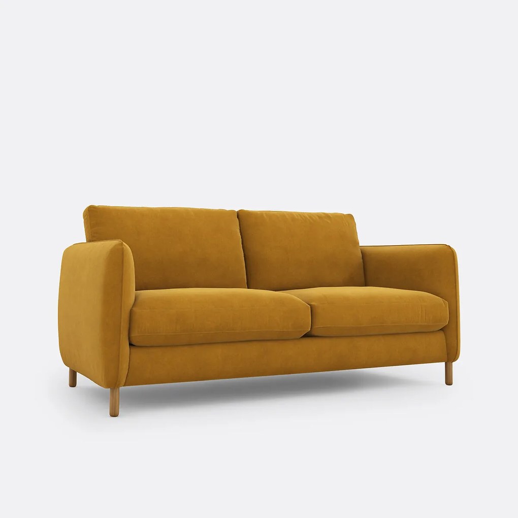 Bank fluweel, 2, 3 of 4-zit Loméo