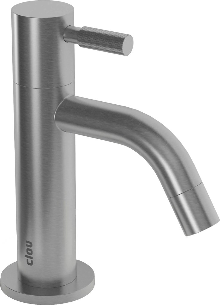 Clou Freddo 2 toiletkraan Geborsteld RVS