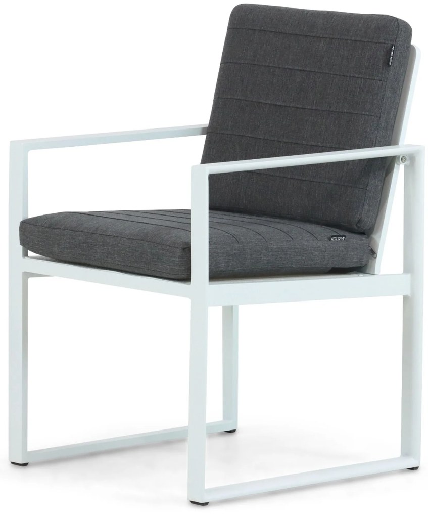 Tuinstoel Aluminium Wit Lifestyle Garden Furniture Nuno