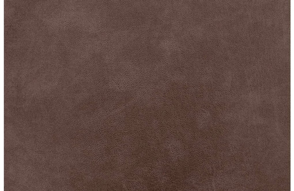 Goossens Key West bruin, micro leer, 3-zits, modern design