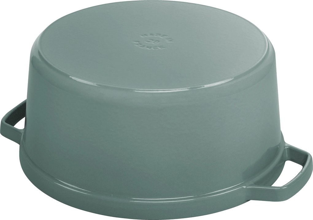 Staub La Cocotte Cocotte 26 cm / 5,25 l, Rond, eucalyptus - La Cocotte - Staub