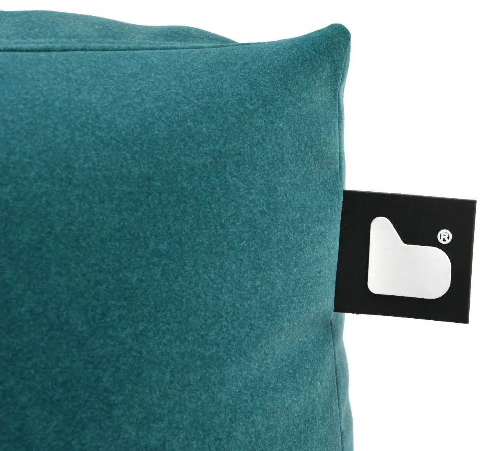 B-Box Poef Indoor Suede - Teal