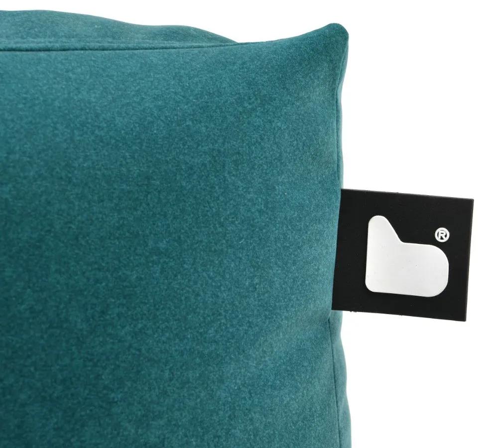 Extreme Lounging B-Box Poef Indoor Suede - Teal