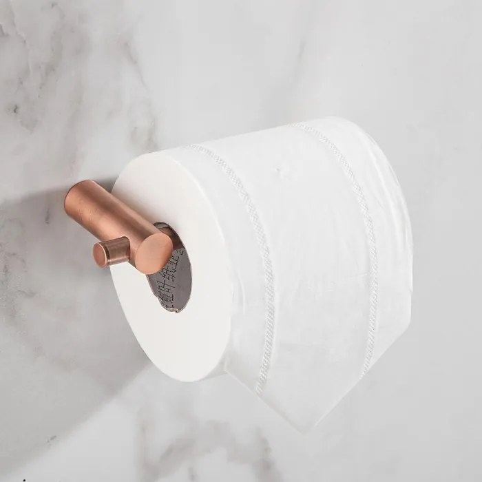 Saniclear Academy toilet rolhouder geborsteld koper