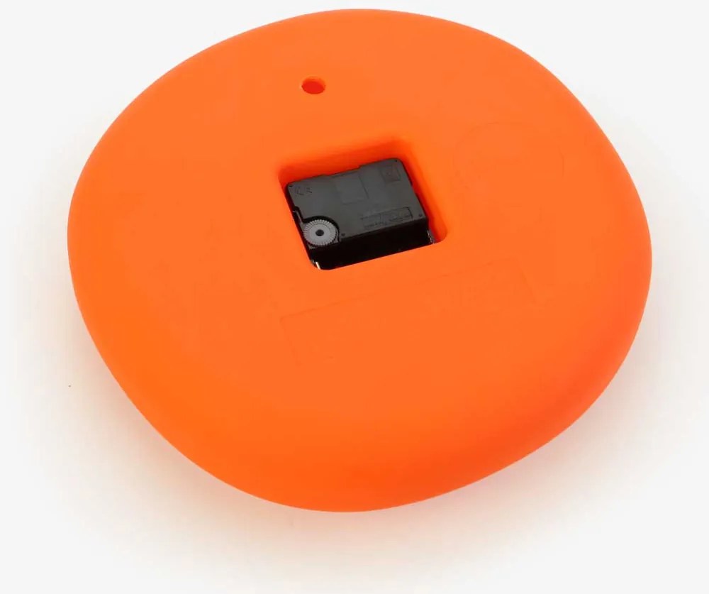 Teun Zwets - Bubble Clock Oranje
