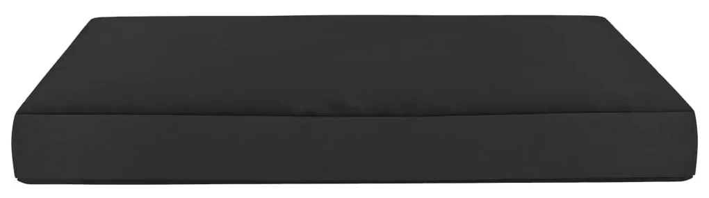 vidaXL Vloerpalletkussen 60x61,5x6 cm stof zwart