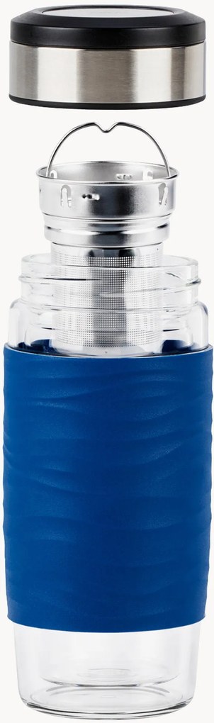 Glazen theemok Man met zeef, 400 ml