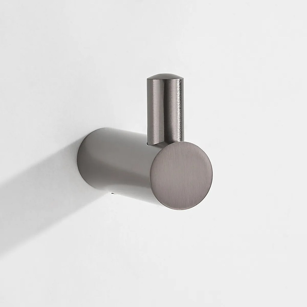 Saniclear Academy handdoek haak verouderd ijzer - gunmetal