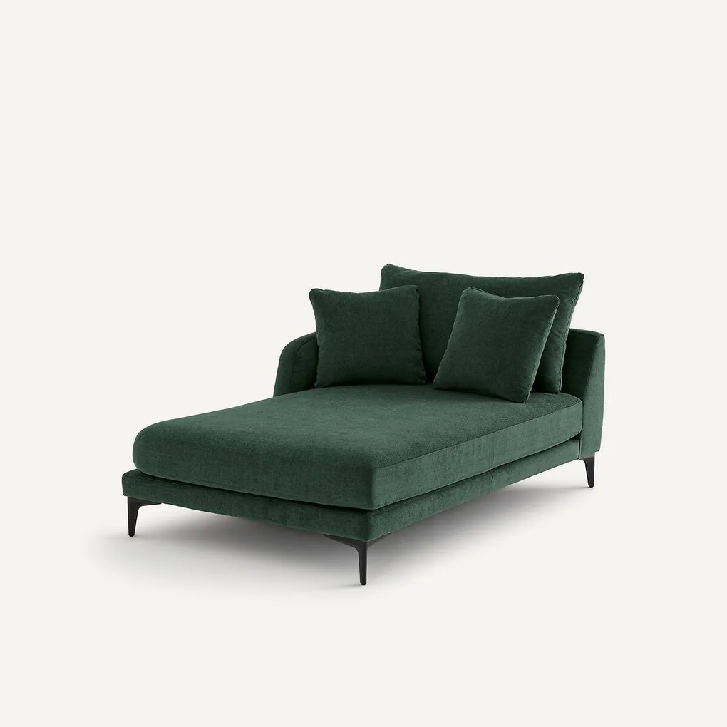 Longchair van polyestermix, MODERNISTE, ontwerp Emmanuel Gallina