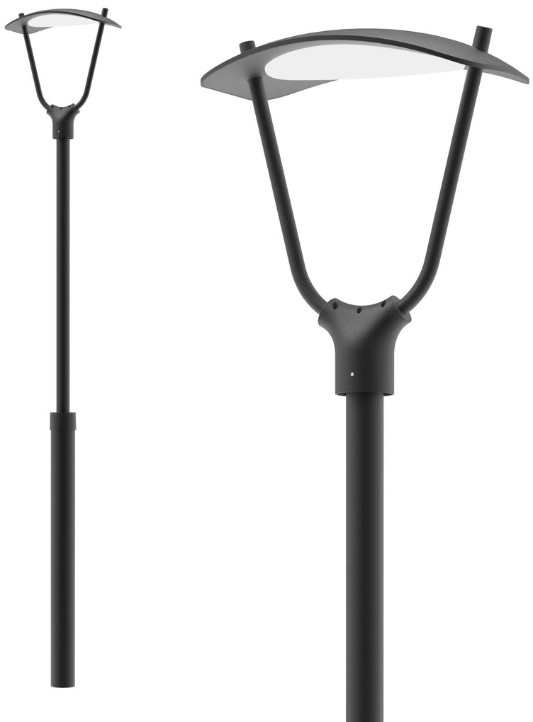 Bern Lantaarn Zwart 250cm