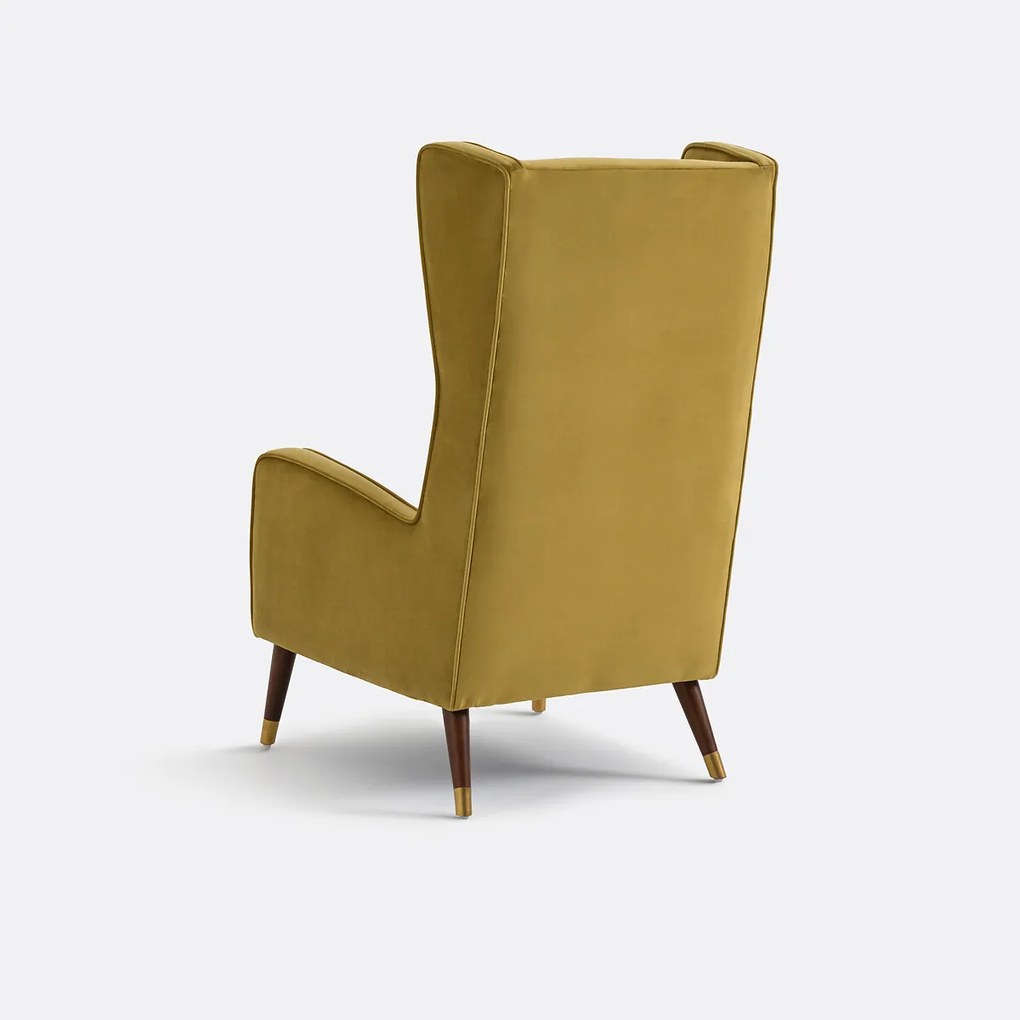 Fauteuil XXL in fluweel, (Y)