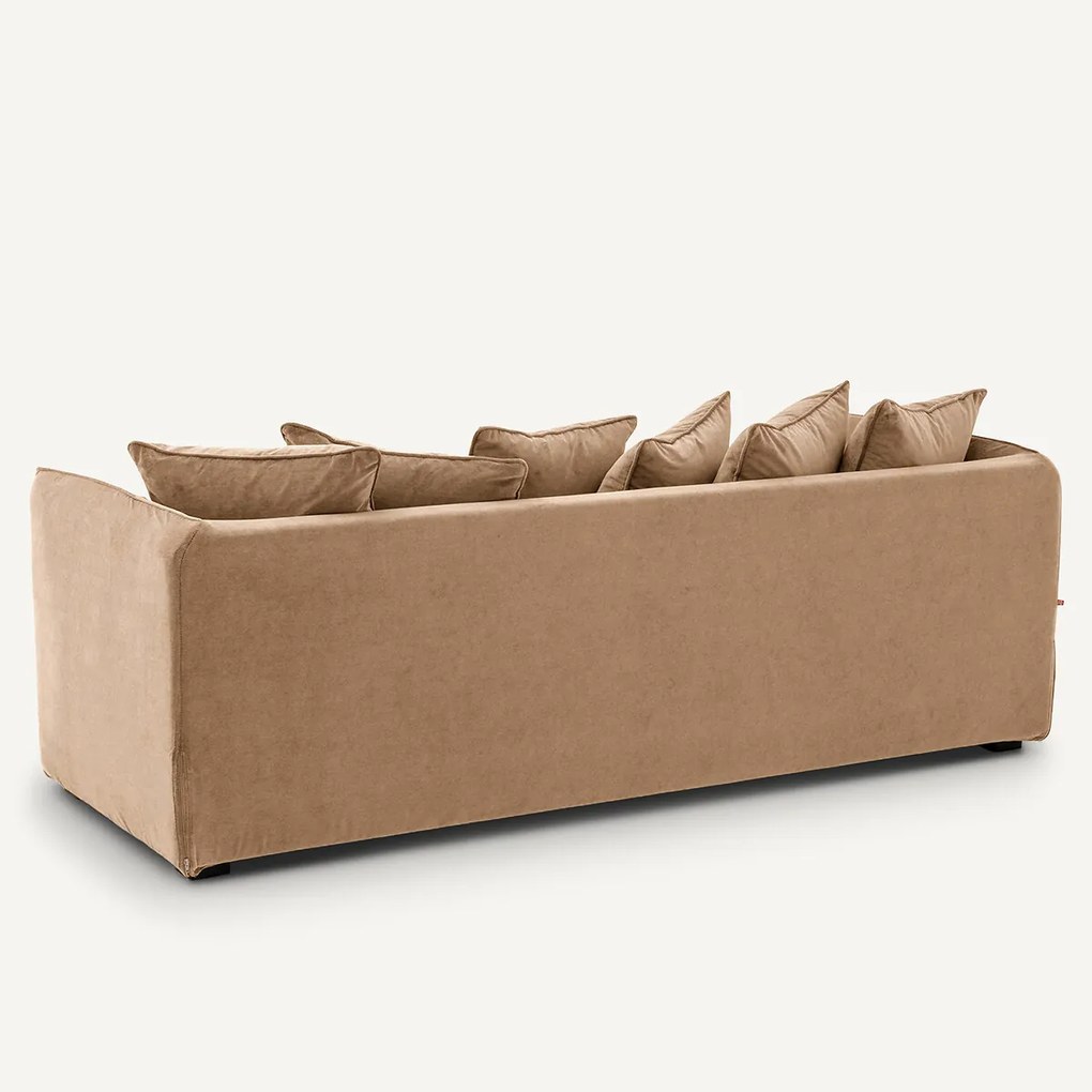 Bank 3-, 4- of 5-zits, in stonewashed fluweel, Neo Chiquito