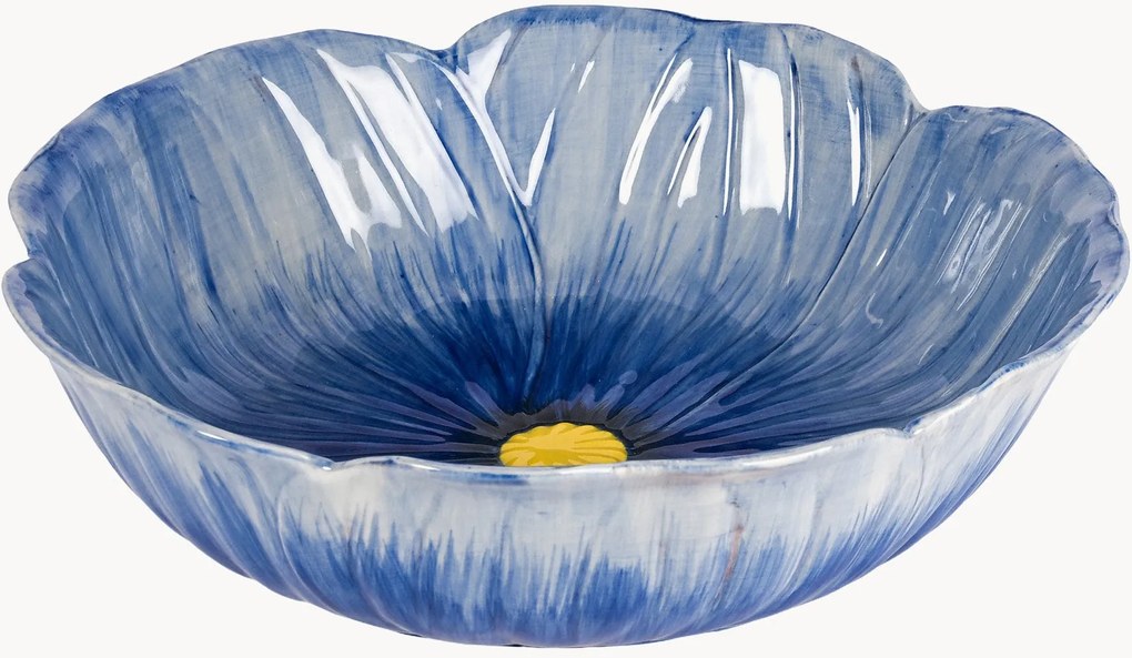 Handbeschilderde serveerschaal Poppy