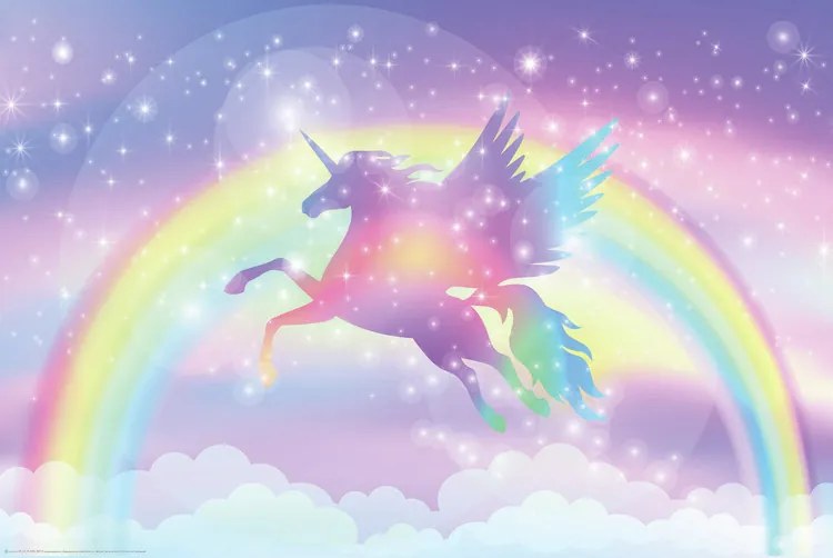 Poster Rainbow Unicorn