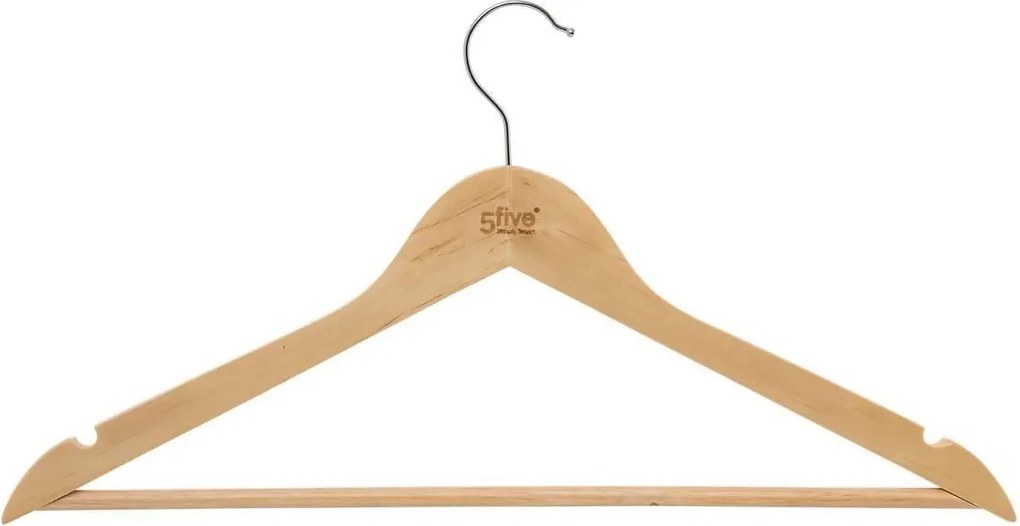 Houten kledinghangers - Per 8 stuks