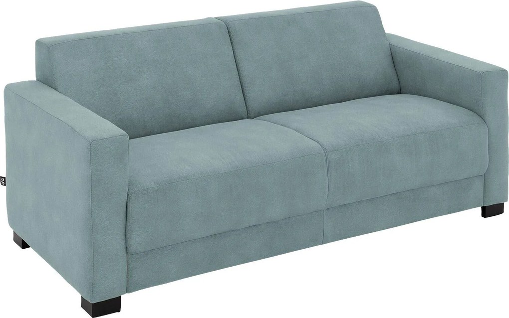 Goossens My Style blauw, microvezel, 2,5-zits, stijlvol landelijk