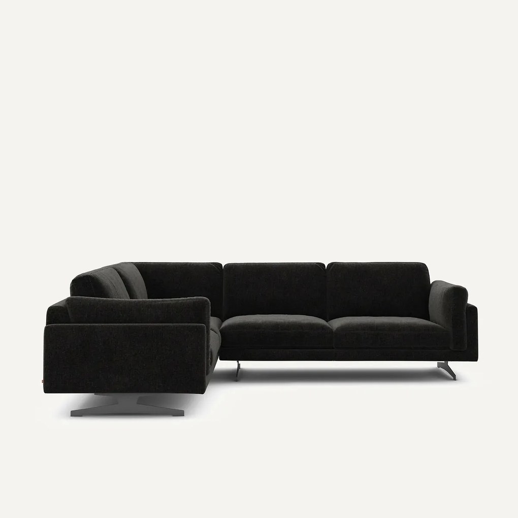 Chenille fluwelen hoekbank, César