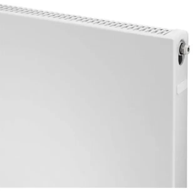 Plieger Compact flat paneelradiator compact vlakke plaat type 11 60x80cm 654watt wit 90160211600840100
