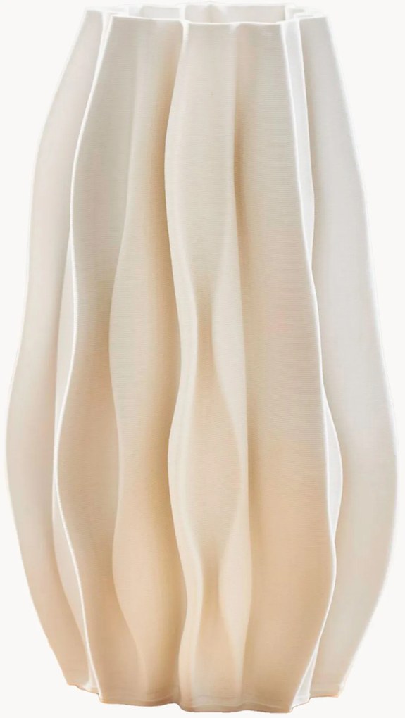 Handgemaakte keramische vaas Plissee