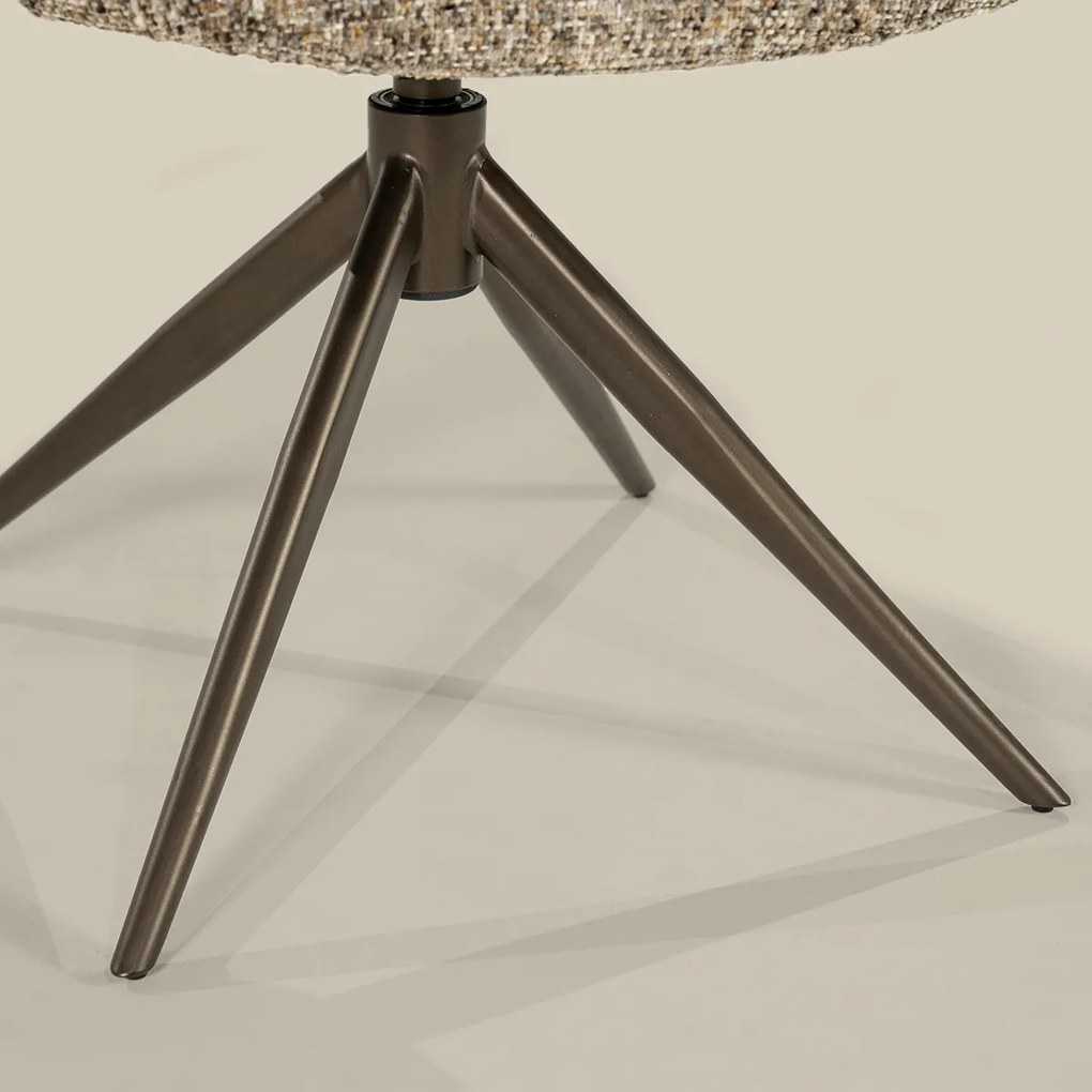 Draaibare Eetstoel Taupe