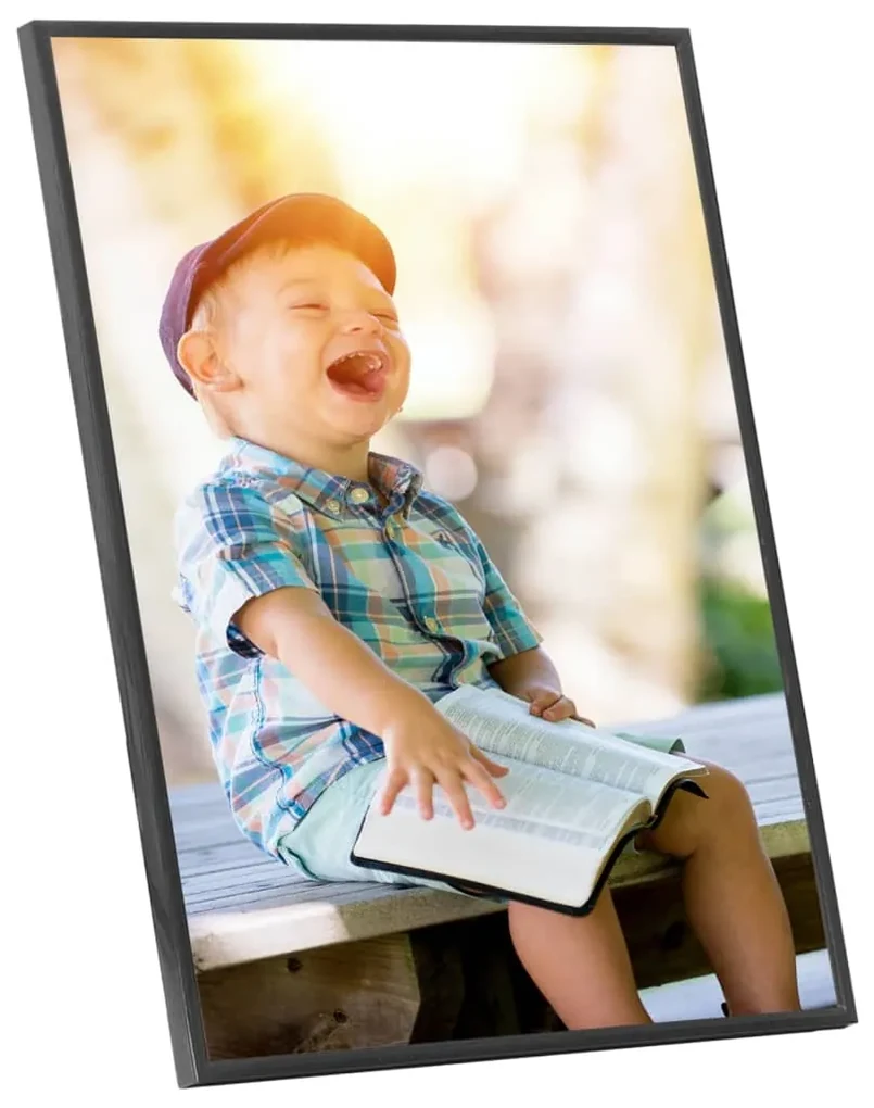 vidaXL Fotolijsten 3 st voor wand 40x50 cm MDF zwart