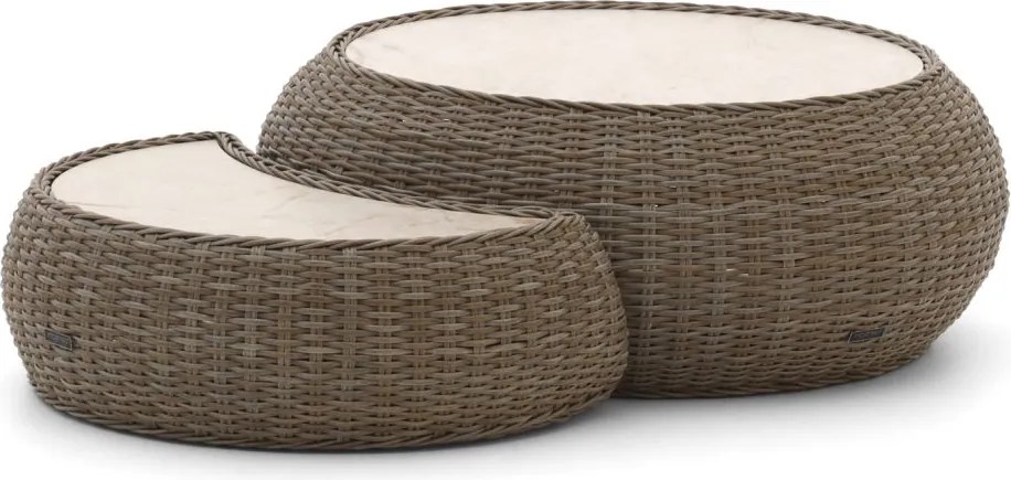Loungetafel Intenso  | Rond  | Tuintafel Sintered stone | Ø101cm | Kees Smit Tuinmeubelen