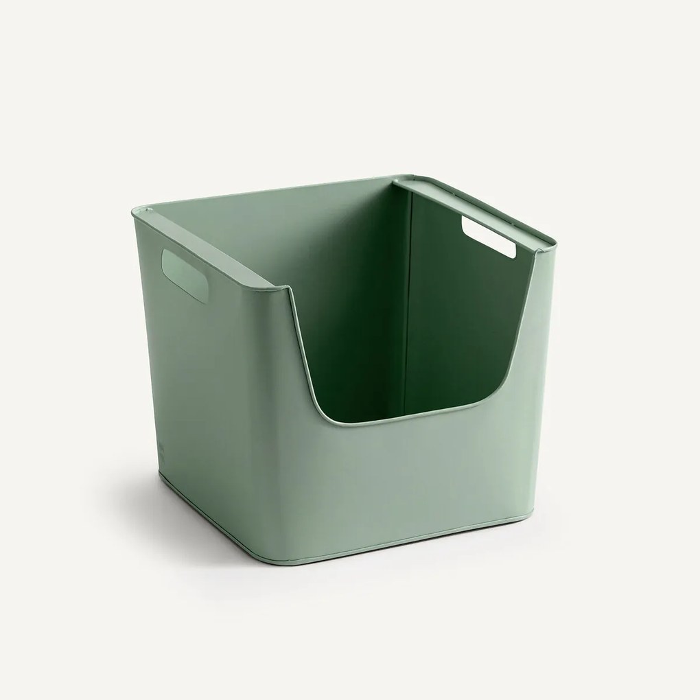 Mand in ijzer metaal L37 x H31,5 cm, Arreglo