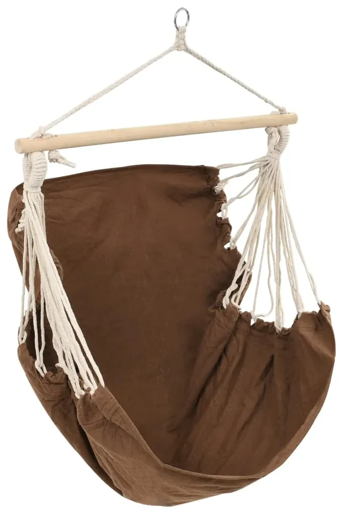 vidaXL Hangstoel bruin (large)