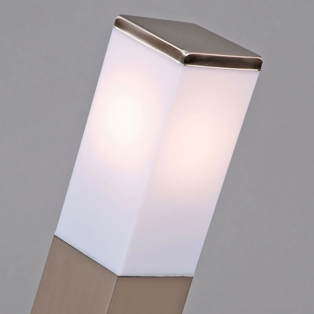 Buitenlamp staal 45cm IP44 - Malios met grondpin en kabelmof