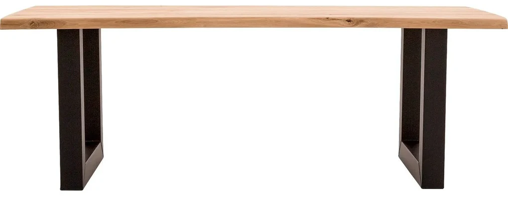 Goossens Eettafel Blade, Boomstamblad 260 x 100 cm 5 cm dik