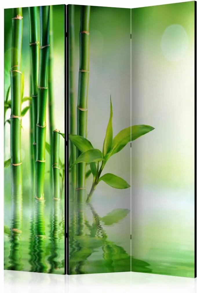 Vouwscherm - Groen Bamboe 135x172cm