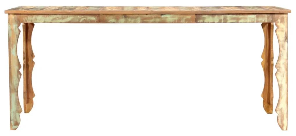 vidaXL Eettafel 180x90x76 cm massief gerecycled hout