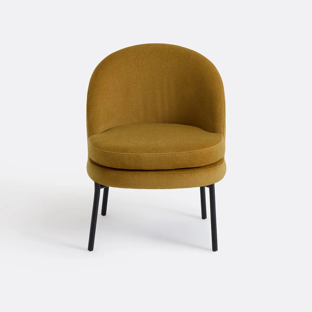 Fluwelen fauteuil Nordie