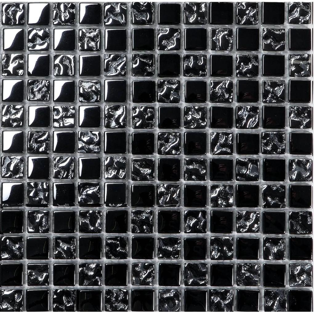 Metaal Tegelmat 30x30 cm Zwart