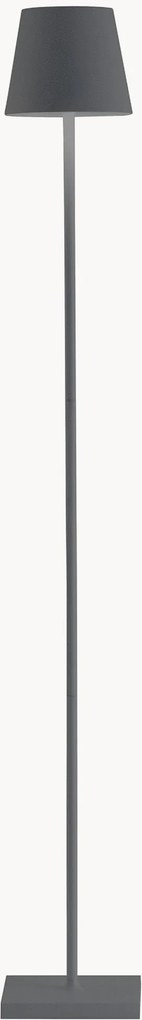 Draagbare LED vloerlamp Poldina, dimbaar