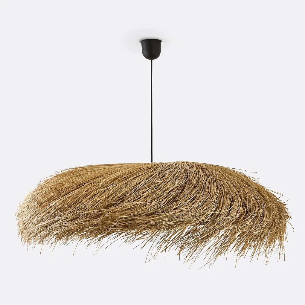 Hanglamp in panama vezels Ø80 cm, Samaï