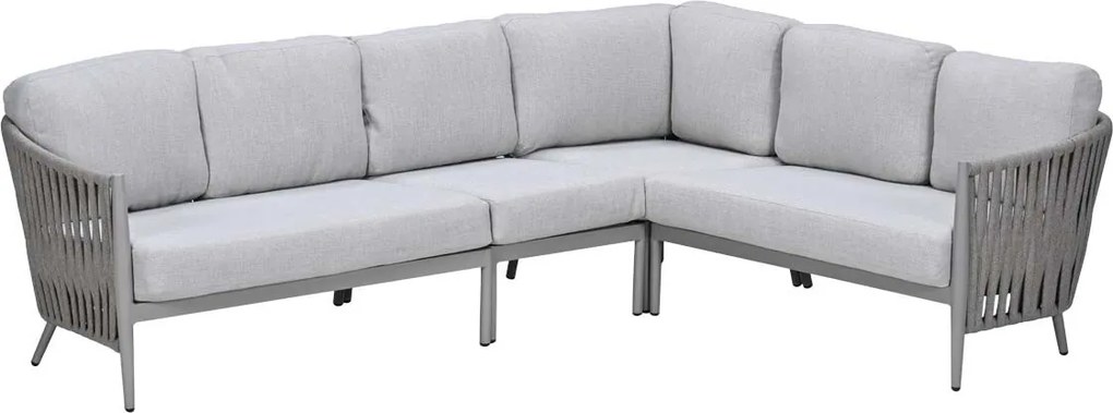 Garden Impressions Devin loungebank 4-delig - taupe
